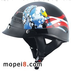 供应哈雷盔 摩托车半盔 摩托车头盔