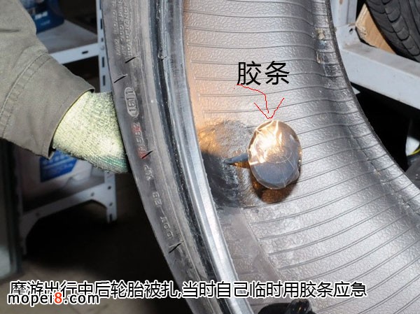 用蘑菇丁法修补GTL的后轮