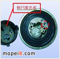 国Ⅱ摩托车油箱盖上的通气孔