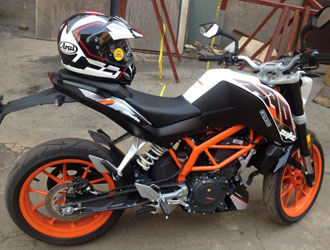 KTM 390 dukeԼ --ʱ̳ս