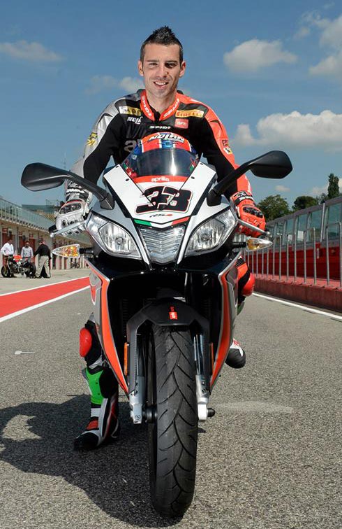 WSBK APRILIA 50号沙利文比赛相片