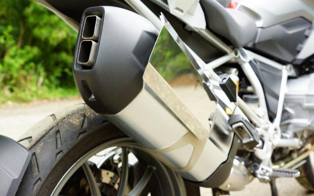 2013 BMW R1200GS水鸟摩托车排气管