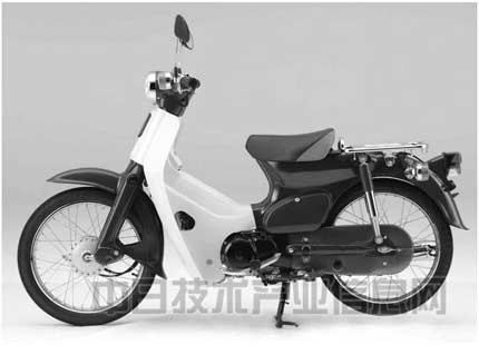 本田为Super Cub轻便摩托车的形状注册立体商标