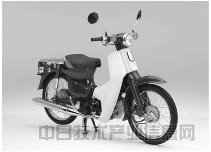 本田为Super Cub轻便摩托车的形状注册立体商标