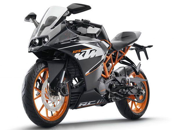 2015款KTM RC125摩托车