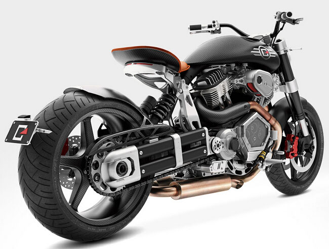 美国摩托车品牌Co<em></em>nfederate X132 Hellcat Speedster