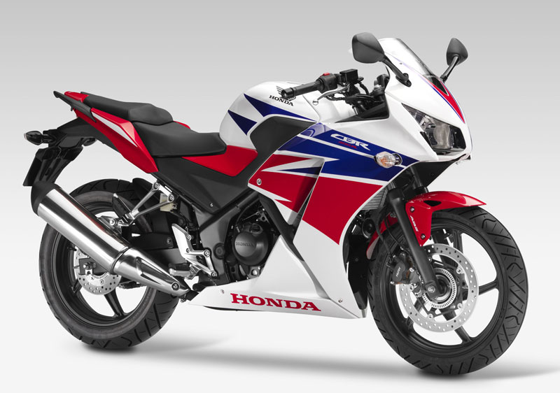 新大洲本田CBR300R全系列车型HRC三色版白色