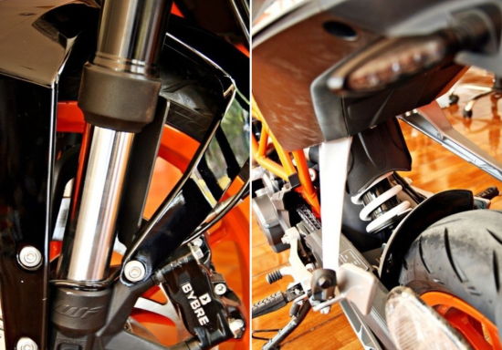 2015款KTM Duke390摩托车
