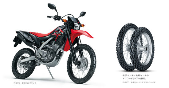 2015款CRF250L和CRF250M本田摩托车