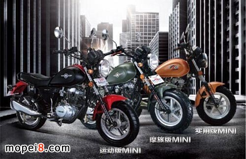 银钢摩托将向假冒仿制“银钢mini”亮剑