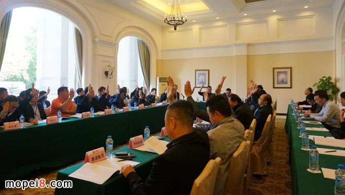 中汽协会摩托车分会会员代表大会选举