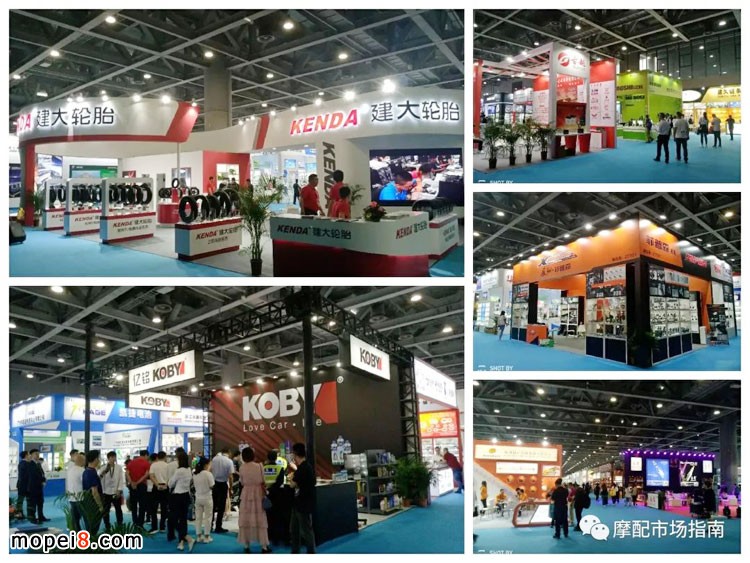 建大轮胎展位2019秋季全国摩配会广州