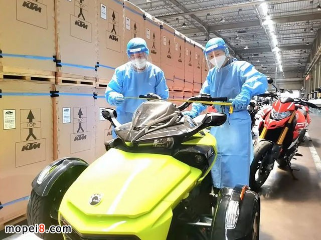 上海海关优化进口摩托车